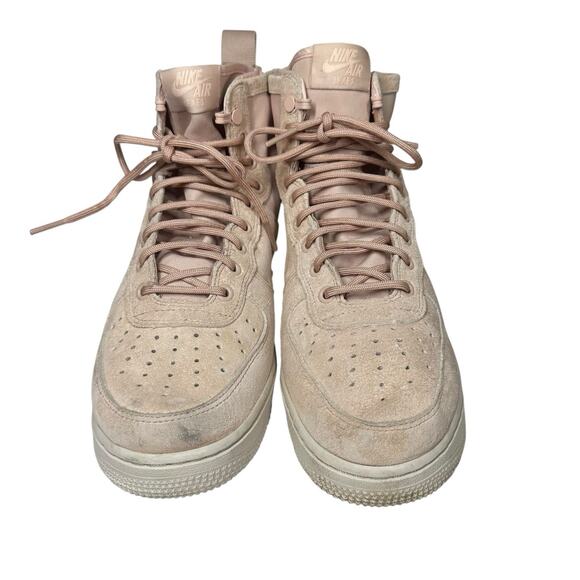 Nike SF Air Force 1 Mid Particle Pink Sneakers Boots Sz 10 No Straps AA3966-201 - Picture 6 of 11